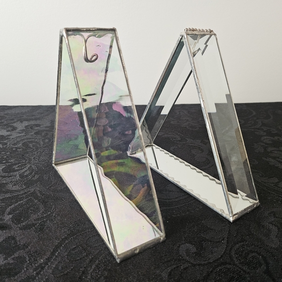 Artesian Goddess Glass Triangle Pendulum Hangers - Picture 4 of 15